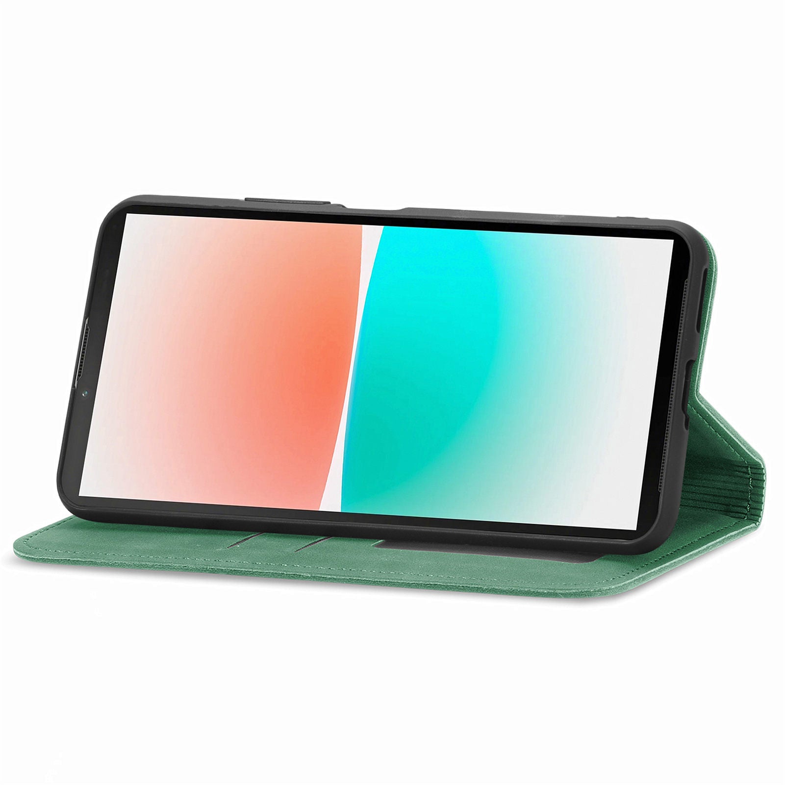 For Sony Xperia 10 IV 5G Magnetic Absorption Retro PU Leather Stand Card Slots Case Skin-touch Feeling Phone Flip Cover For Sony Xperia 10 IV 5G Magnetic Absorption Retro PU Leather Stand Card Slots Case Skin-touch Feeling Phone Flip Cover